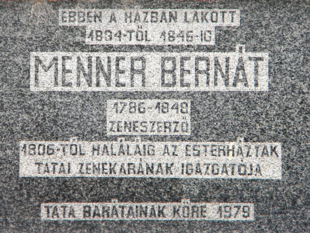 Kiemelt kép a Menner Bernát munkássága, a menneri életmű című bejegyzéshez