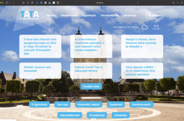 Kiemelt kép a Elindult az önkormányzat új honlapja és a CityApp Tata városapplikáció című bejegyzéshez