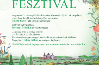 Kiemelt kép a Tatai Barokk Fesztivál – augusztus 13. és 24. között című bejegyzéshez
