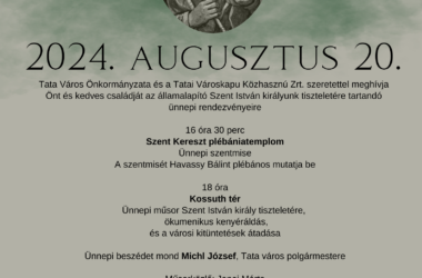 Kiemelt kép a Találkozzunk augusztus 20-án! című bejegyzéshez