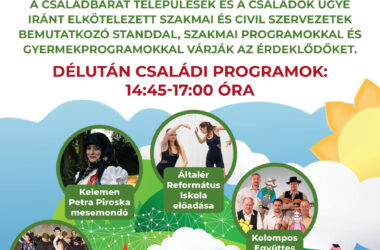 Kiemelt kép a Családbarát Települések Expo Tatán, május 10-én című bejegyzéshez