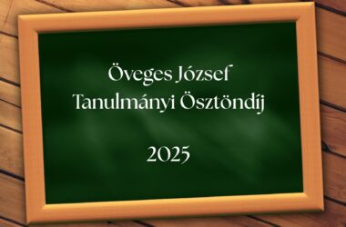 Kiemelt kép a Ismét lehet pályázni az Öveges József Tanulmányi Ösztöndíjra című bejegyzéshez