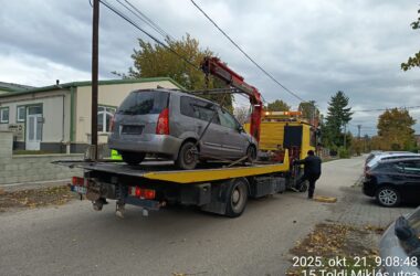 Kiemelt kép a Tájékoztatás hatósági jelzés nélküli gépkocsi elszállításáról című bejegyzéshez