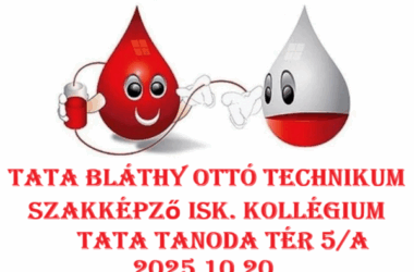 Kiemelt kép a Októberben három véradást szervez Tatán a Vöröskereszt című bejegyzéshez