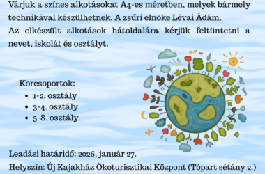 Kiemelt kép a Rajzpályázatot hirdet a Városkapu Zrt. a vizes élőhelyek világnapja alkalmából című bejegyzéshez