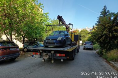 Kiemelt kép a Hatósági jelzés nélküli gépkocsi elszállíttatása című bejegyzéshez