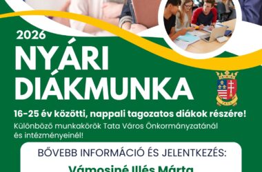 Kiemelt kép a Elindult a nyári diákmunka program című bejegyzéshez