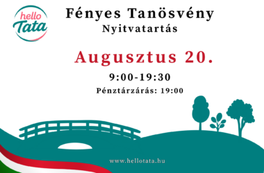 Kiemelt kép a Augusztus 20-i nyitvatartás a Városkapu Zrt. létesítményeiben című bejegyzéshez